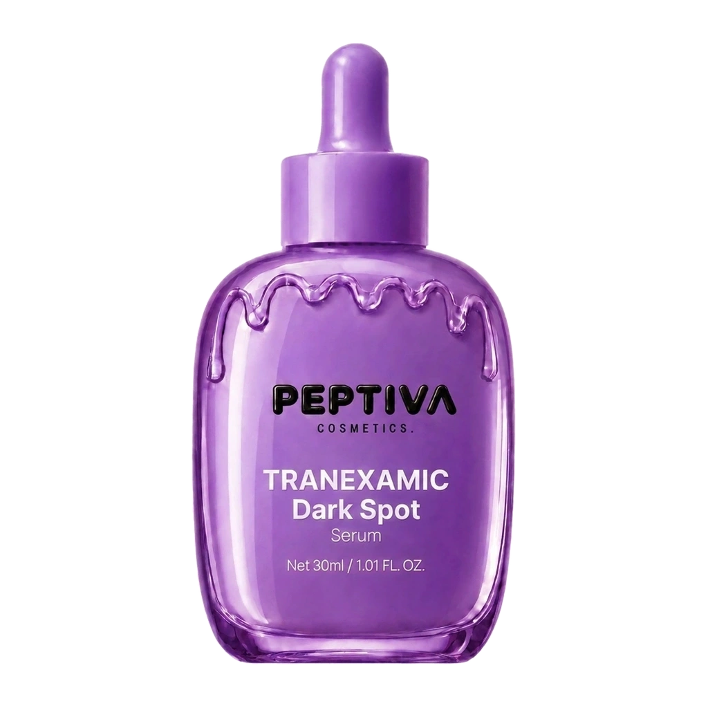 PEPTIVA Tranexamic Acid Dark Spot Serum — Packshot (Design-Rendering)
